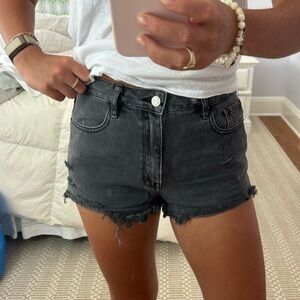 PacSun Charcoal Jean Shorts